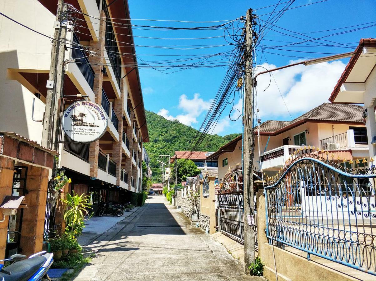 Waree'S Guesthouse Pantai Kata Luaran gambar